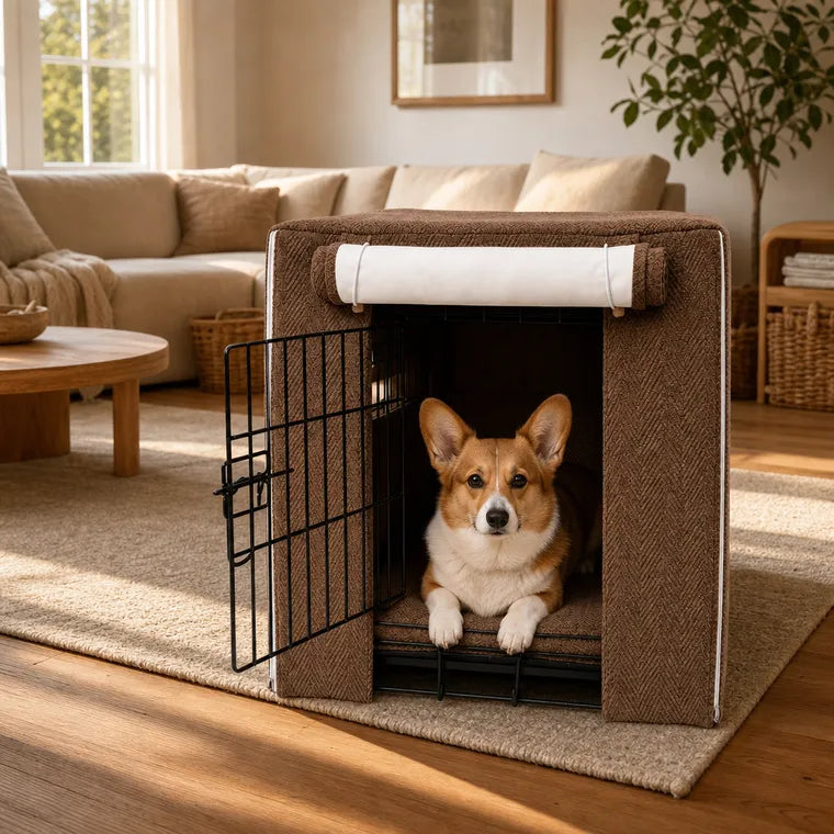 סט CrateHome בצבע חום ברונזה